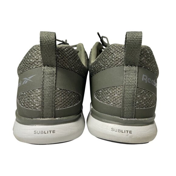 Reebok Work Shoes Womens 11.5W Composite Toe Athletic Sublite Cushion Dark Green - Picture 6 of 13